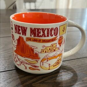 Starbucks New Mexico Mug - Orange and White